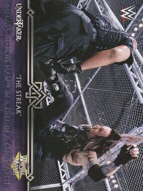 Undertaker - 2014 Topps WWE Wrestlemania Card
